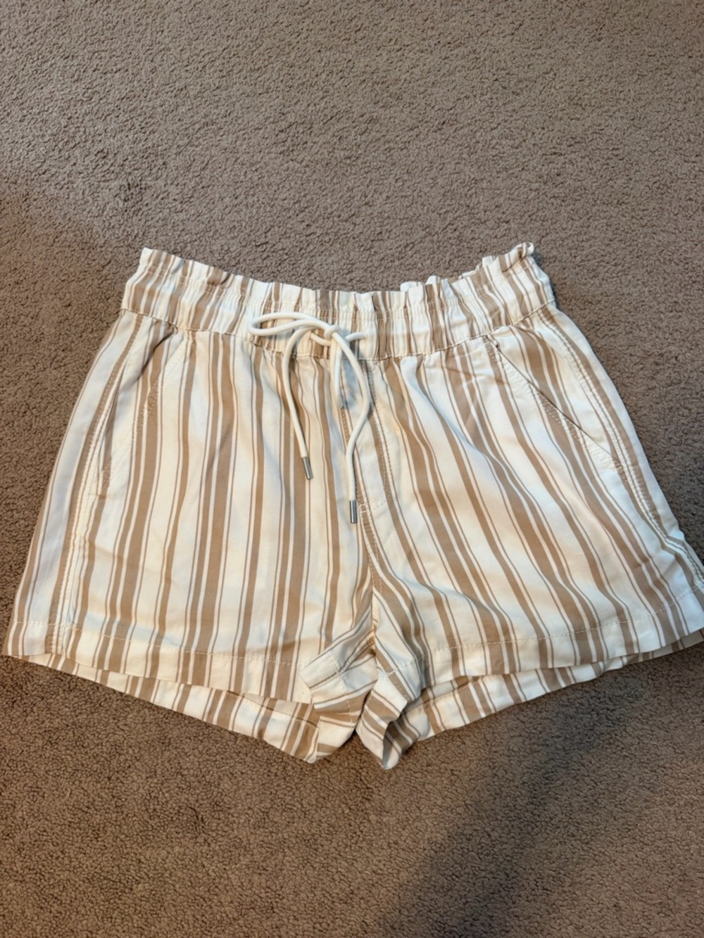 Loft striped shorts